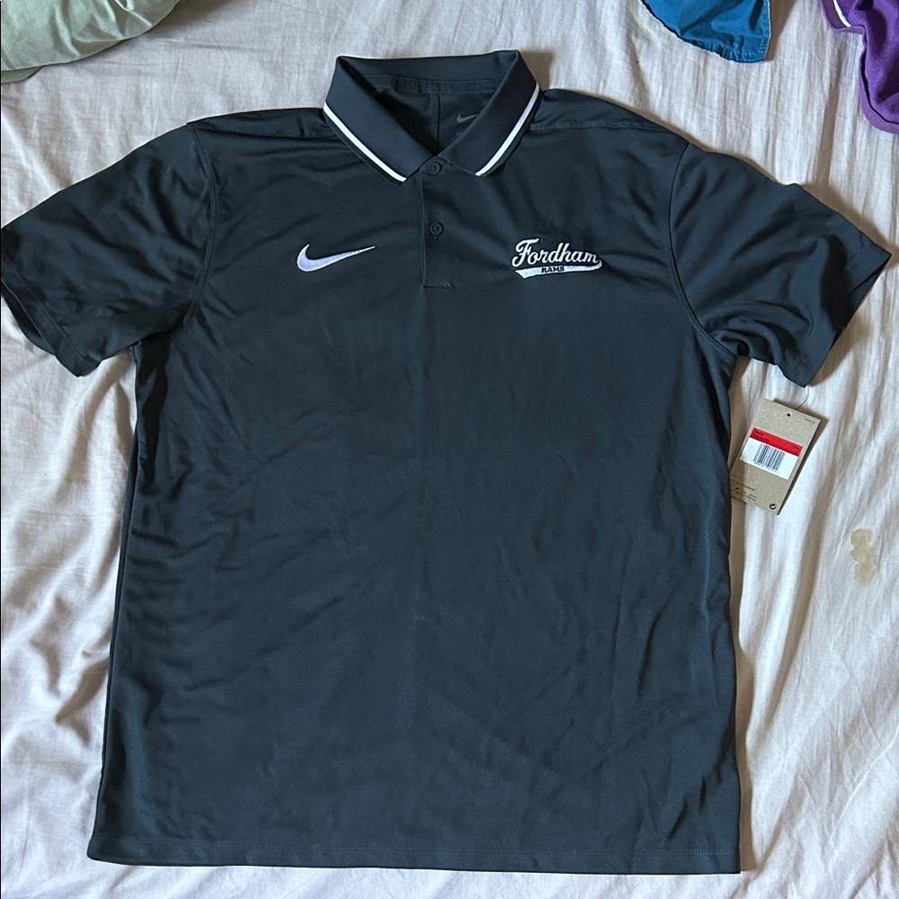 Nike Men's Polo Shirt - Dark Gray